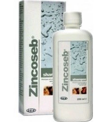Zincoseb Shampoo for Dog and Cats 250ml